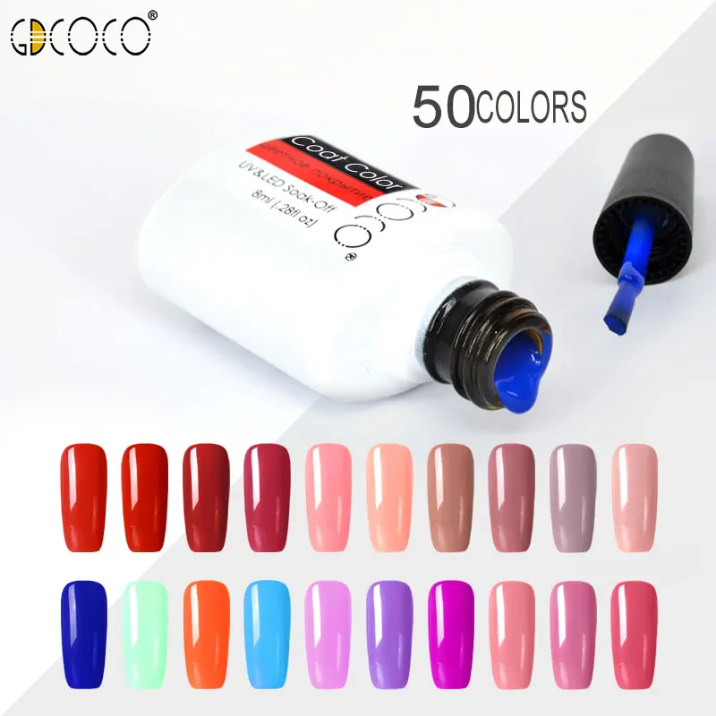 GDCOCO Цвет ногтей гель для Летняя s 8 мл дизайн diy soak off uv Гель светодио дный лака UV лак