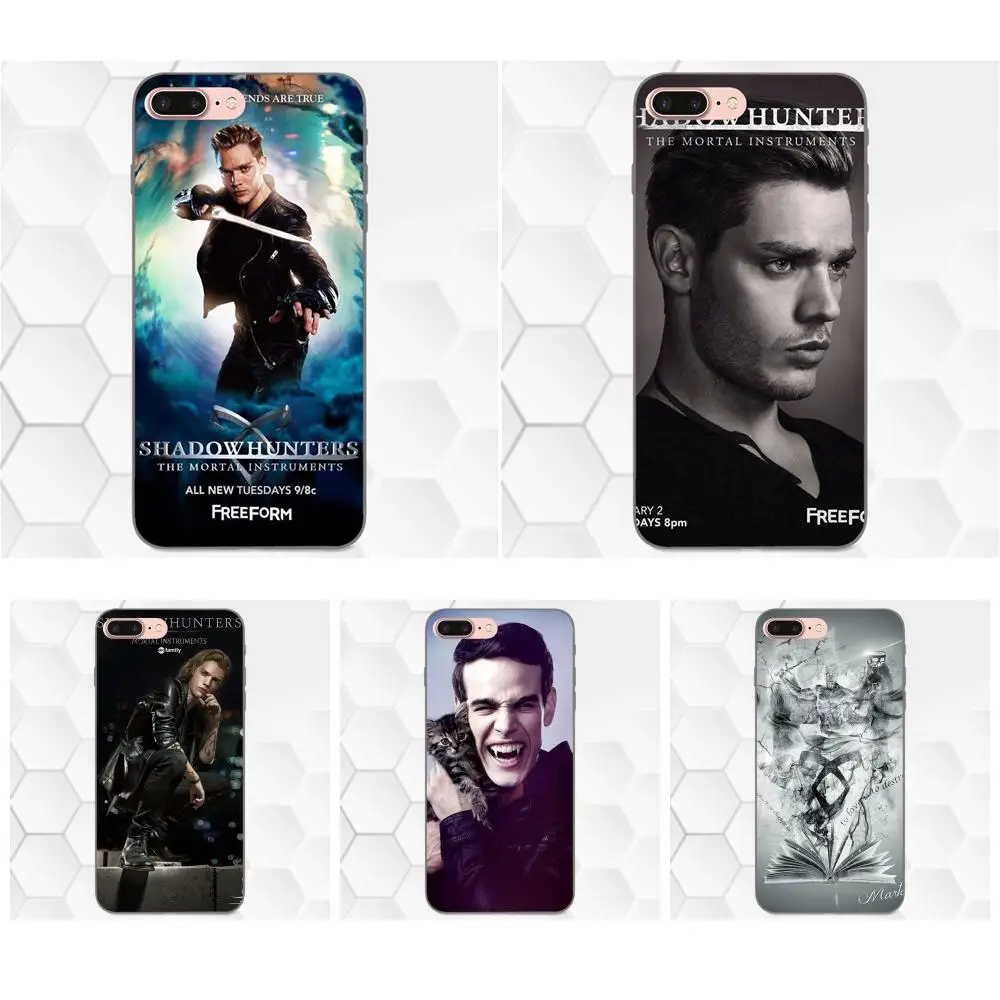 Американская ТВ серия Shadowhunters топ мягкий чехол из ТПУ аксессуары для Apple iPhone 4 4S 5 5S