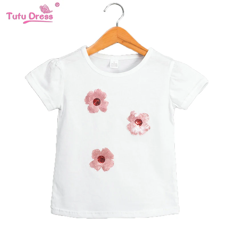 Новая летняя футболка для малышей девочек с короткими рукавами и рисунком Совы