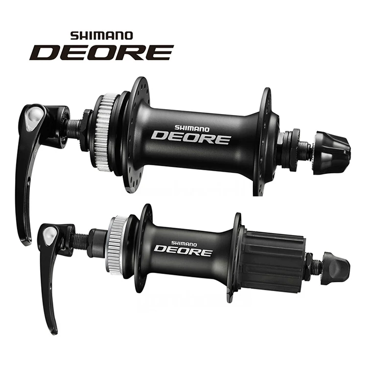 Shimano DEORE M615 32 H Центральный замок велосипедные ступицы передние и задние MTB горный