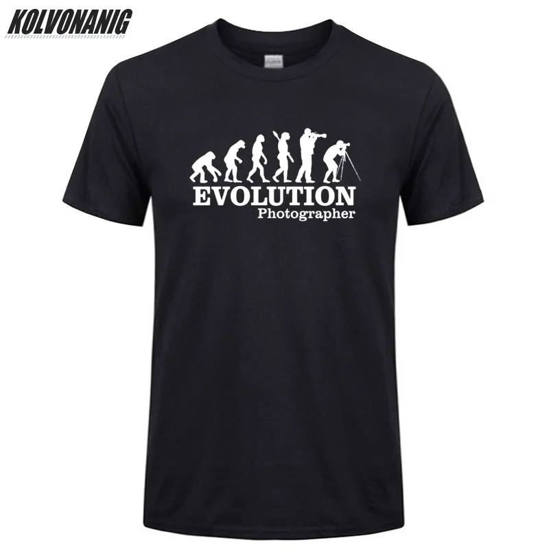 Evolution Photographer Casual Loose Men's Clothing Brand Summer 2019 New Fashion Cotton Short Sleeve Men T-Shirt Tops Plus Size
Evolution Photographer Casual Loose Men's Clothing Brand Summer 2019 New Fashion Cotton Short Sleeve Men T-Shirt Tops Plus Size