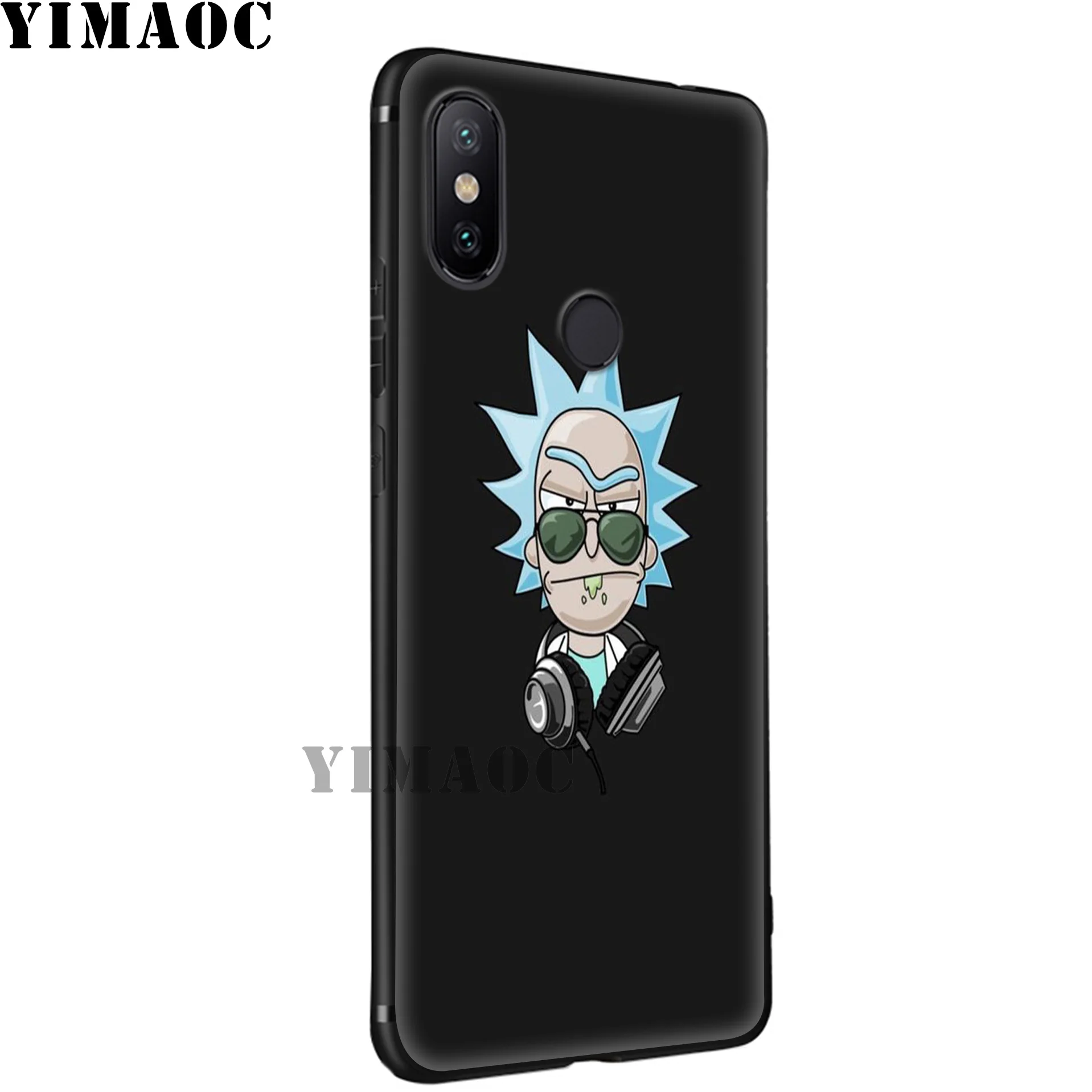 YIMAOC Рик и Морти мягкий чехол для Xiaomi mi 9T 9 8 Se 6 MAX 3 A1 A2 Lite CC9E CC9 6X 5X POCOPHONE F1 |