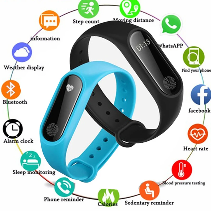 Спортивный смарт браслет для мужчин 2019 новый фитнес трекер Электроника Smartband Android