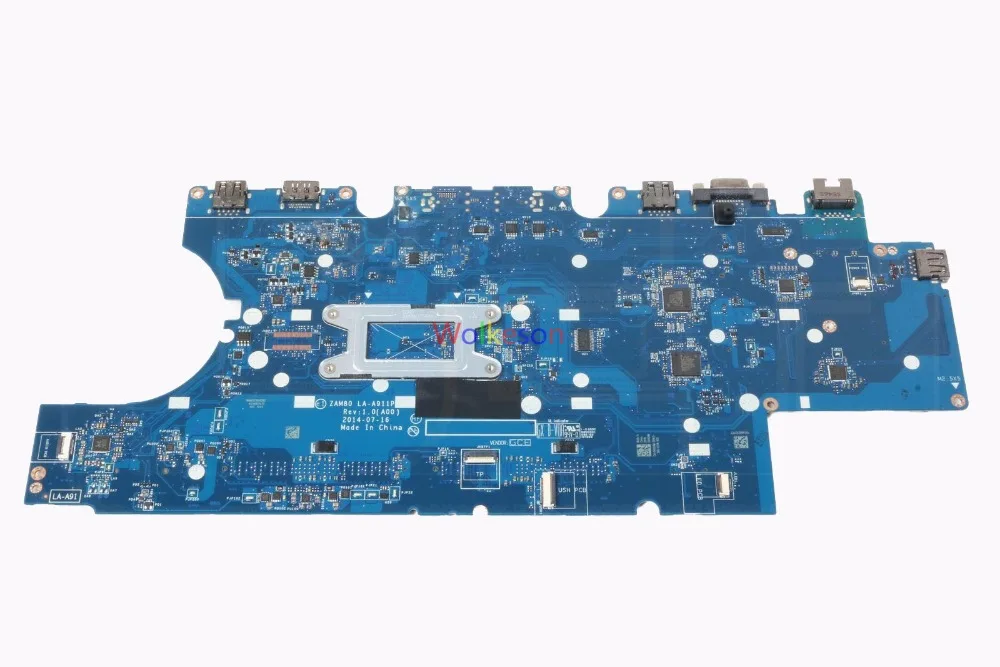 SHELI для DELL Latitude 5550 материнская плата ноутбука с I3 5010U процессором CN 0V82HM V82HM ZAM80 LA A911P