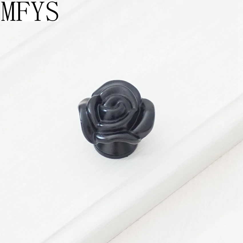 3 75 &quotкомод/выдвижные ручки для ящика черная роза кухонный шкаф дверные