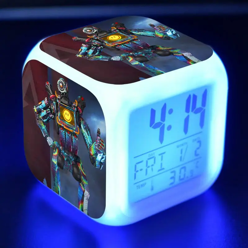 N38 Боевой Королевский Apex Legends рисунок светодиодный Будильник красочный флэш-светильник Apex Legends игра для мальчиков Figma игрушки - Цвет: N38