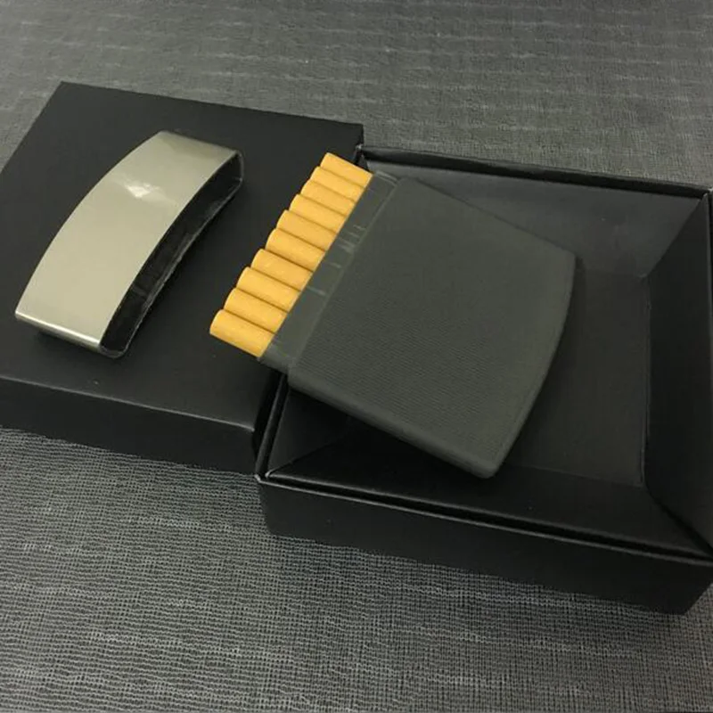 Металлический Мини чехол для сигарет портативный мужской держатель табака