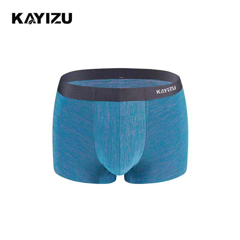 KAYIZU, мужское нижнее белье, одноцветные Боксеры Шорты Нижнее белье для мужчин, сексуальные мужские трусы, мужские Бесшовные трусы, мужские шорты, боксеры Cueca