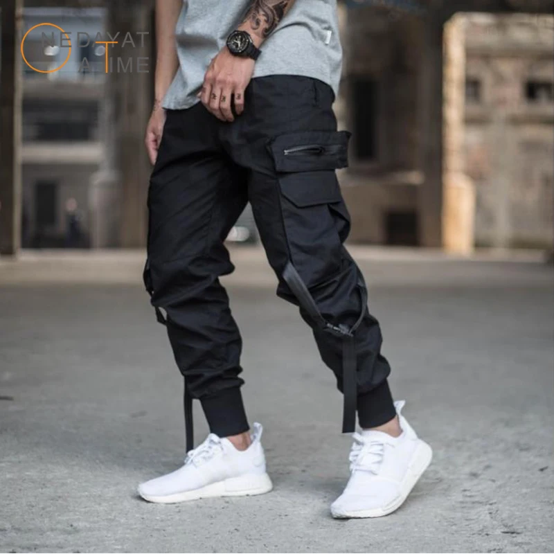 

Men Multi-pocket Harem Pants Trousers Men Streetwear Punk Cargo Pant Hip Hop Casual Trousers Joggers Hombre Man Camouflage Pants
