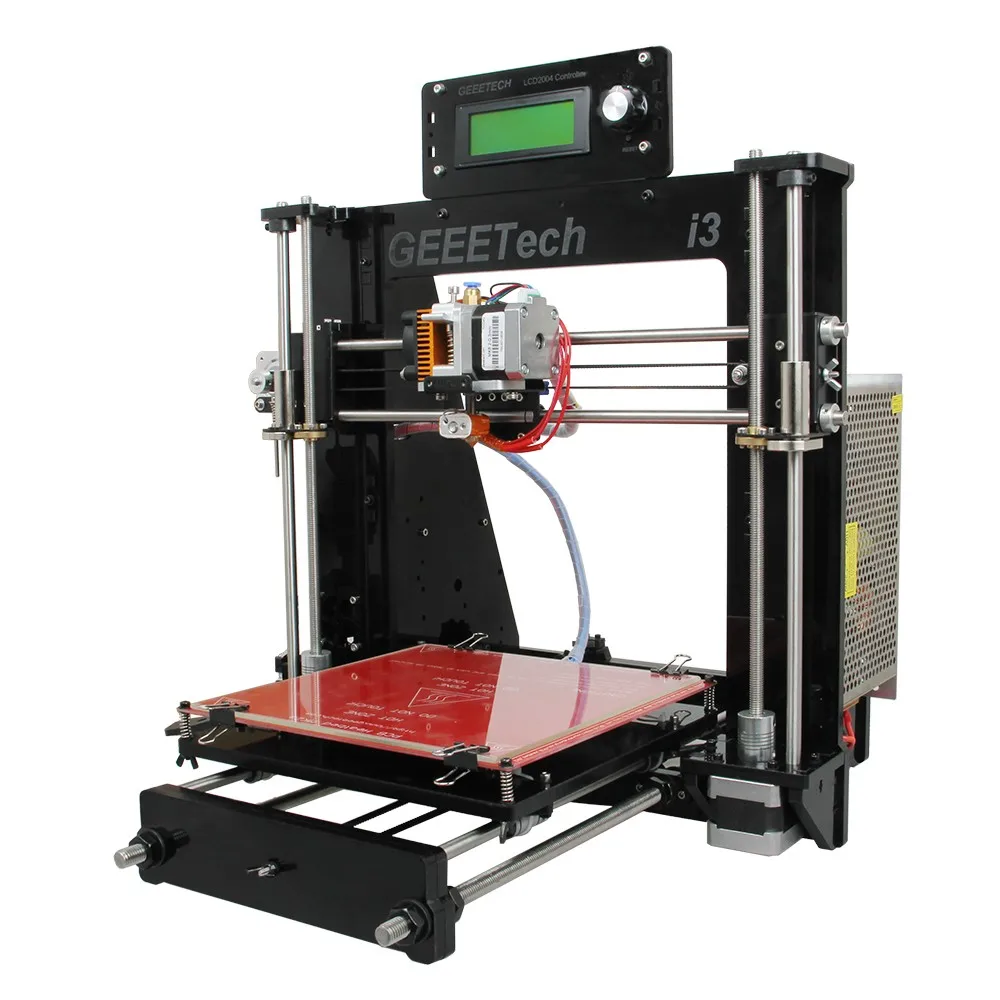 Geeetech 3d принтер Reprap i3 Pro B DIY Kit GT2560 основная плата LCD2004 5 материалов поддержка новейший Модернизированный