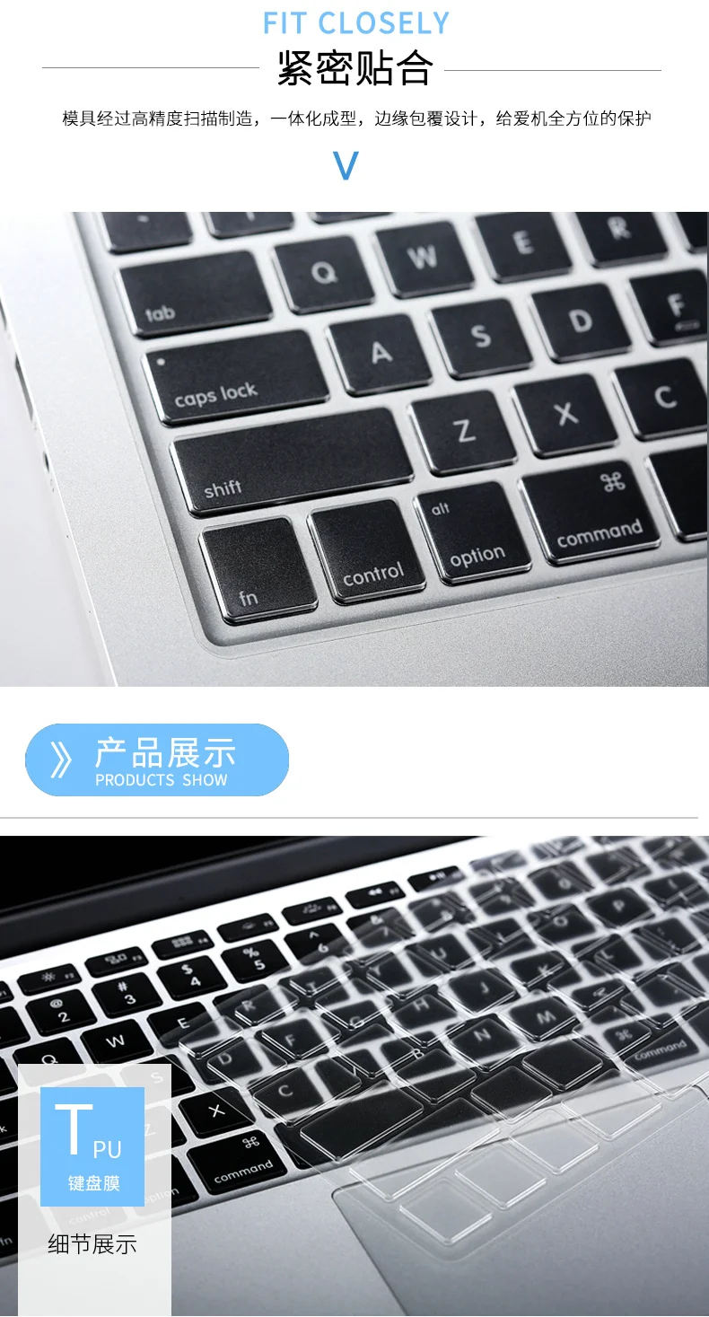 Прозрачный чехол из ТПУ Клавиатура Защитная крышка для hp Zbook 14 G2 14U G4 G5 Zbook 15 G2 G3 G4 Zbook 15U G2 Zbook Studio G4 Studio x360 G5
