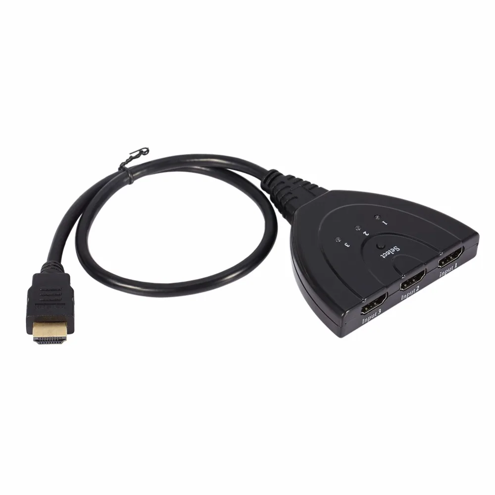 3 порта 4K HDMI кабель адаптер входа 1 выход Авто переключатель сплиттер