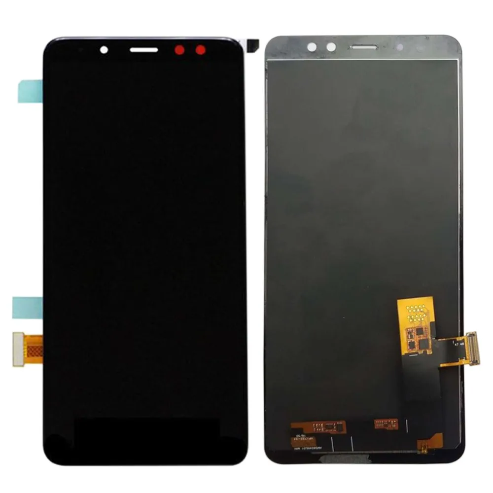 A730 ЖК-дисплей для Samsung Galaxy A8 PLUS + 2018 A730F сенсорный экран протестированный