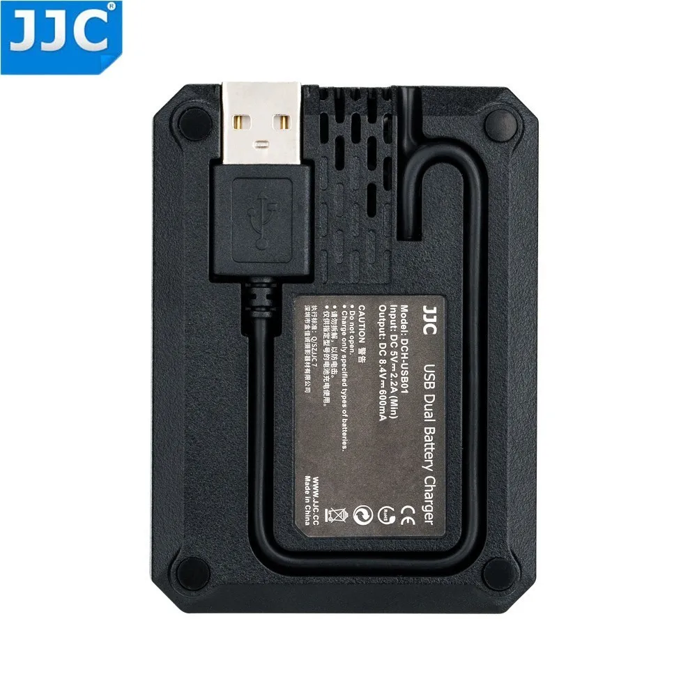 JJC USB Dual Батарея путешествия Зарядное устройство для цифровой фотокамеры Fuji Fujifilm NP-W126 NP-W126S X-T3 X100F X-H1 X-Pro2 X-Pro1 X-T2 X-T1 X-T30 X-T20