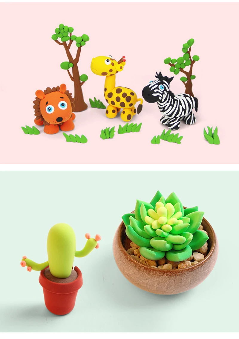 Slime Toys слизи сухой воздух Playdough светильник мягкое моделирование Fimo Полимерная глина прыгающий Пластилин «сделай сам» Обучающие игрушки для игр подарки