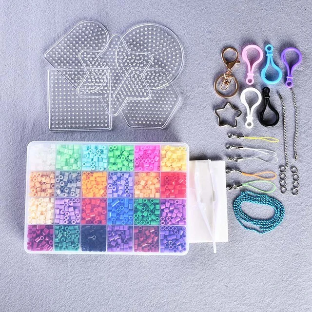 Набор Бусин Perler 5 мм плавкие панели Hama игрушка пазл ручной работы Мультяшные
