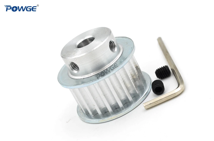 POWGE 30 зубы HTD 5 м Синхронный шкив Диаметр 6/8/10/12/14/15/16/17/18/19/20 мм для Ширина 15/20 HTD5M