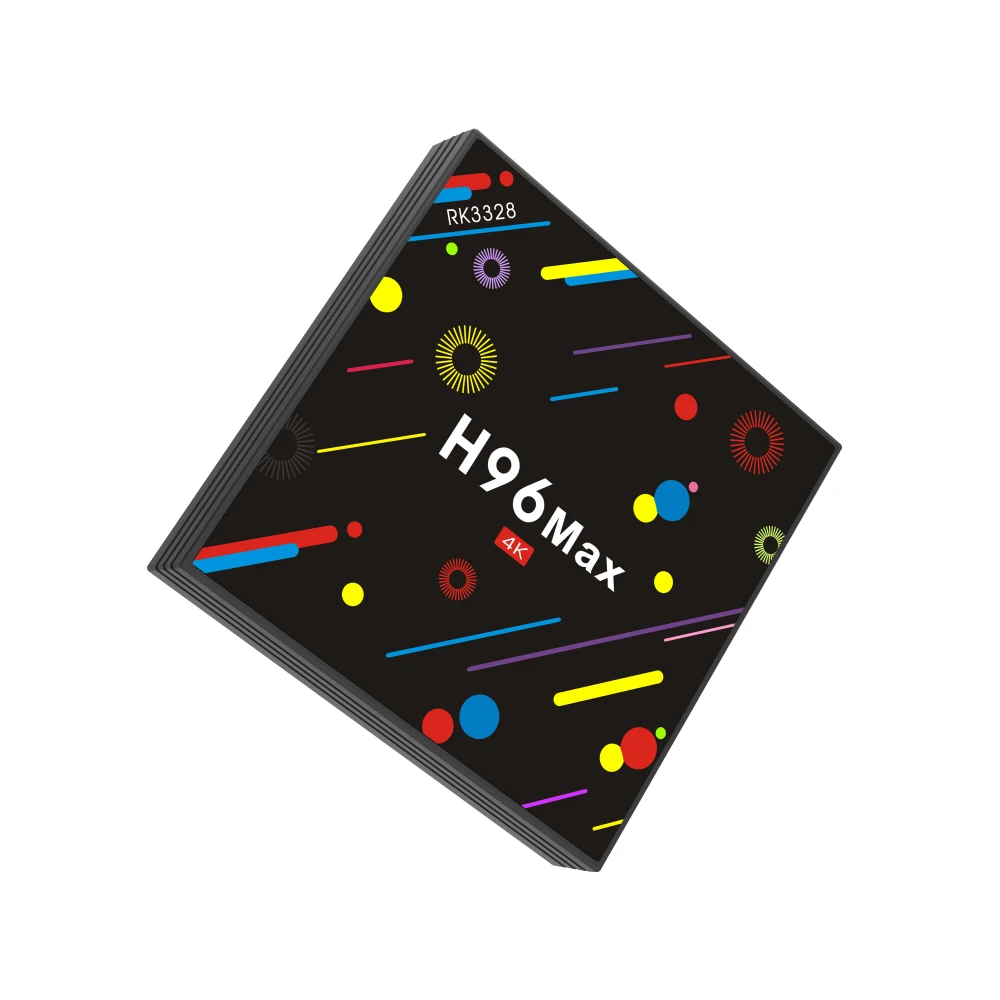 H96 Max H2 Smart Android 7 1 ТВ-приставка 4 Гб + 32 Поддержка HD AV 2 4G/5G Wifi с T6-L дистанционным