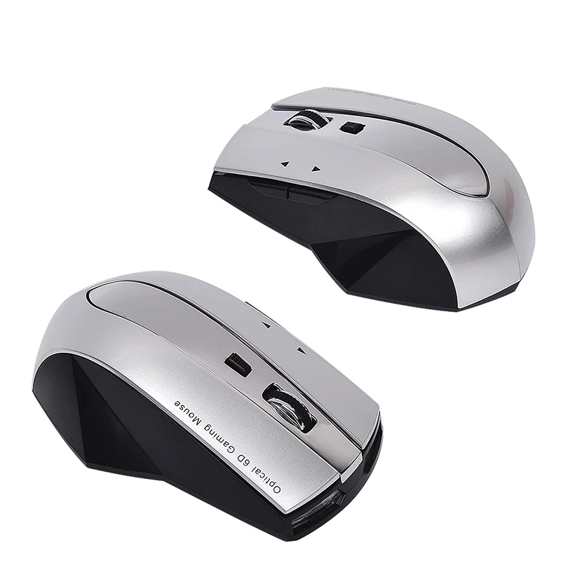 Black and Silver P M-011G 2,4G Беспроводная перезаряжаемая оптическая мышь с 3 портами usb-хаб 2,0 зарядная док-станция настольное зарядное устройство для ПК настольный ноутбук - Цвет: Black and Silver