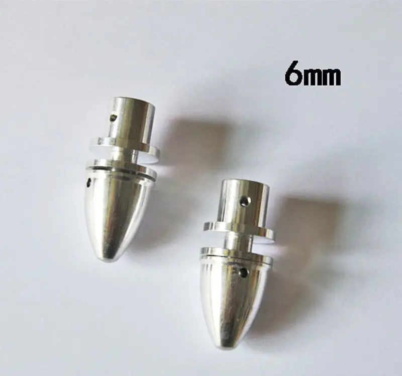2 шт. 6 мм Радиоуправляемый Алюминиевый цилиндрический Пропеллер адаптер