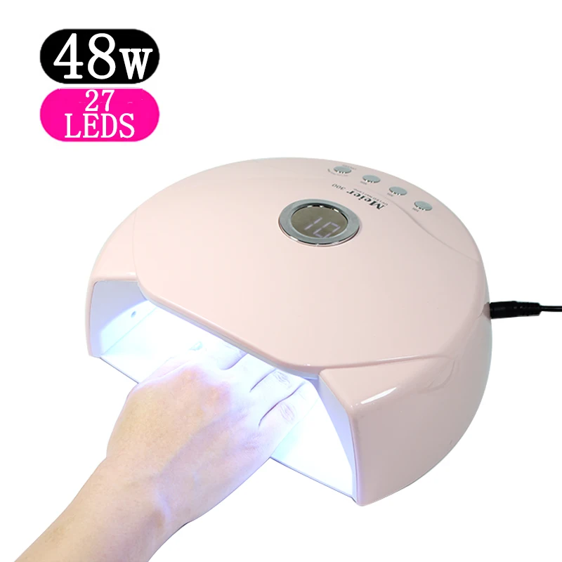 2019 новая лампа для ногтей Сушилка 48 Вт Ice uv маникюра сушки гелевых Гель лак
