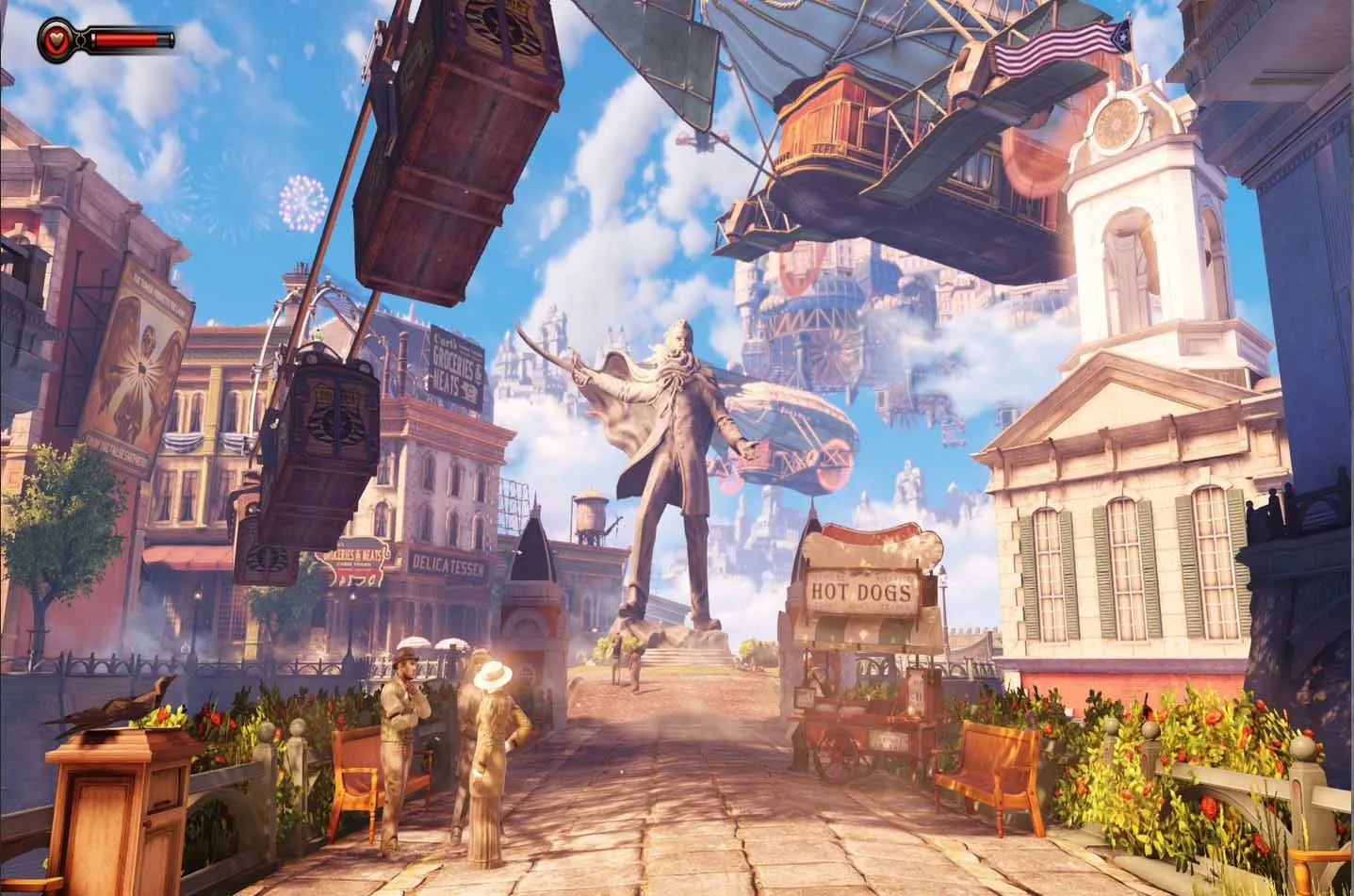 MX021 Горячая видео игра BioShock восхищение Туризм бесконечная пользовательская картина А4 А3 а2 плакат искусство шелк Холст Домашний номер настенный принт Декор
