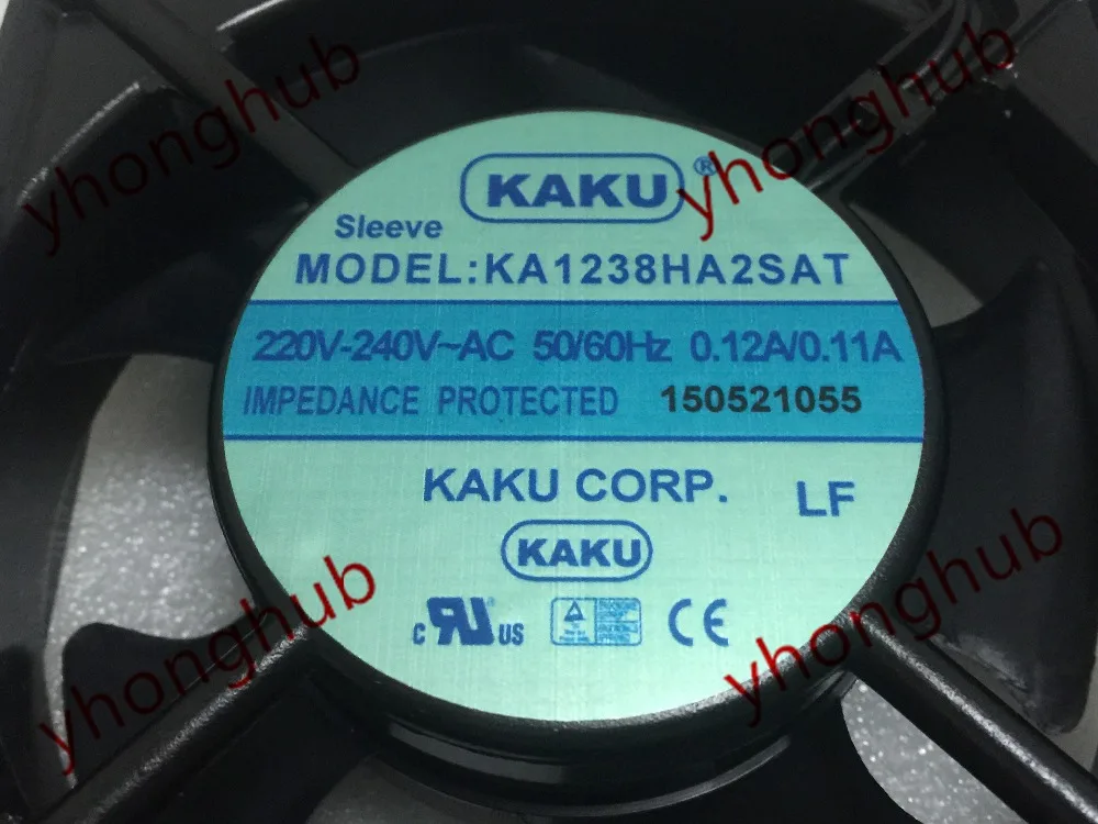 Вентилятор для охлаждения сервера KAKU KA1238HA2SAT AC 220 240 В 0 12/120 A 120x38 мм|square fan|server fanfan