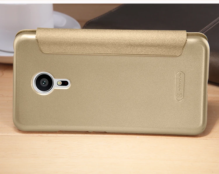 Для meizu pro 5 флип-чехол NILLKIN Sparkle Series из искусственной кожи чехол для meizu pro 5 сумка для мобильного телефона для meizu pro5 чехол-крышка