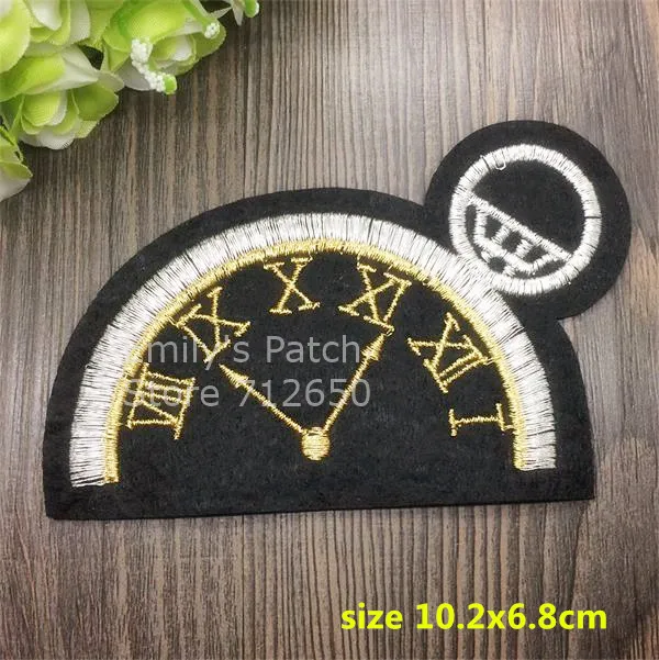 10 pcs of style 19 Новое поступление 10 шт. воздушные часы башня капсула камера вышитые термонаклейки мультфильм образец аппликации вышивка аксессуар - Цвет: 10 pcs of style 19