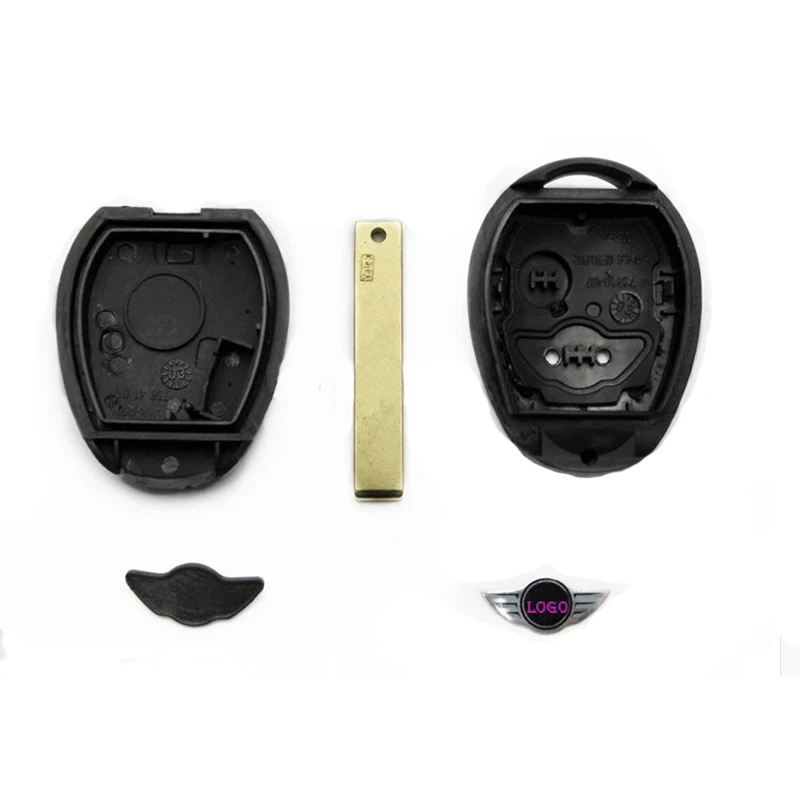 Для B M W Mini Cooper S R50 R53 2 кнопки ключ без ключа корпус с логотипом | Автомобили и