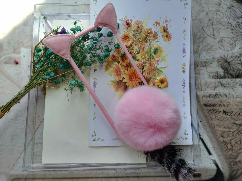 С милым рисунком кота с ушками и хвостом, чехол плюшевый меховой мячик Крышка для samsung galaxy note10 N8 S8 s9 S10 плюс A8 A6 M10 M20 M30 note9 S7