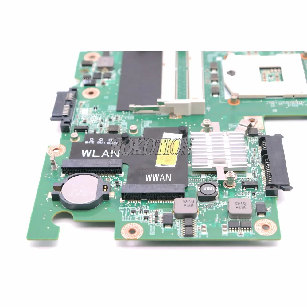NOKOTION материнская плата для ноутбука dell Studio 1558 CN-04DKNR 04DKNR 4DKNR DA0FM9MB8D1 HD5470 DDR3 основная плата процессор