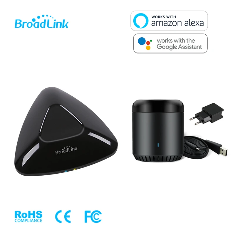 Broadlink RM33 RM PRO+ универсальный пульт дистанционного Управление ИК РФ+ RM Mini3 смарт домашней автоматизации ИК-Универсальный Интеллектуальный wiFi/ИК/4G - Цвет: eu rm pro rmini3