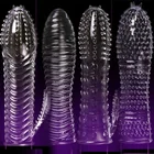 Интимные товары для мужчин, насадка на пенис, интимные товары для продления эрекции, клитор, задержка эрекции, кристалл, презерватив для задержки точки