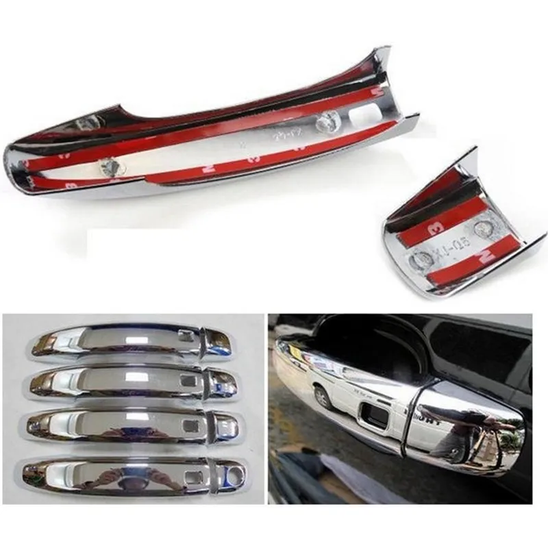 4 шт. накладки на дверные ручки автомобиля для AUDI Q5 2010 2011 2012 2013|chrome handles for cars|car