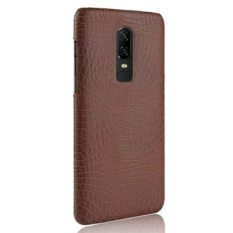 Чехол из ПВХ для Oneplus 6 1 2 3 чехол Крышка Пластик Аллигатор с узором крокодиловая