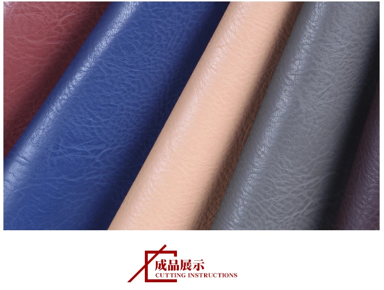 Утолщенная тонкая ткань из искусственной кожи с принтом блестящий