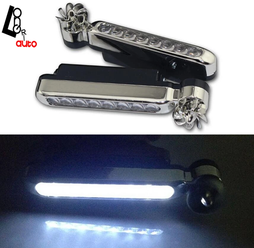 Автомобильный Стайлинг 2 шт. ветровая мощность автомобильная решетка Белый