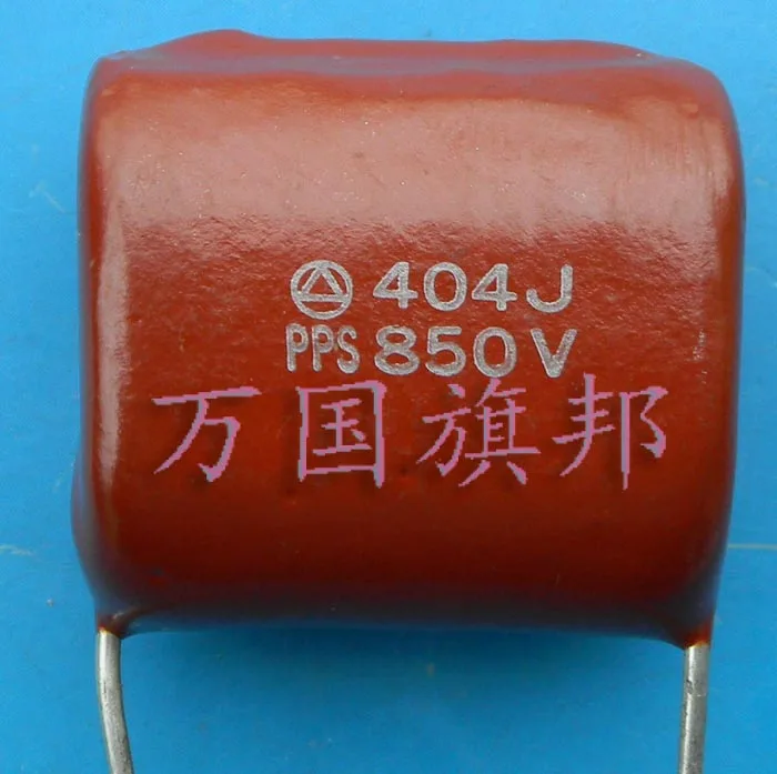 

Free Delivery. CBB MPP PPS metallization poly propylene 850 v 404 0.4 uF membrane capacitor