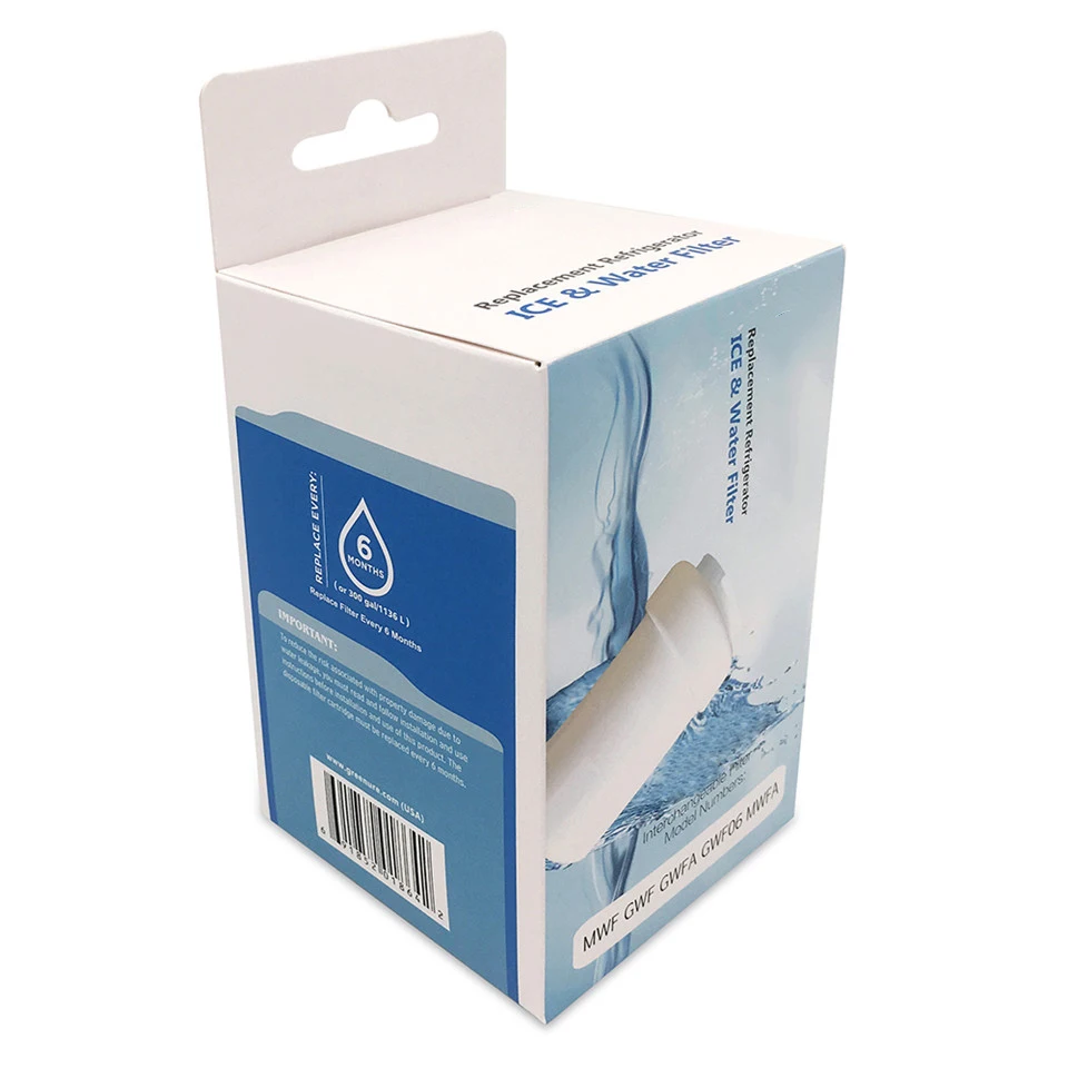 Water Filter Purifier GRE1011 Refrigerator Cartridge Activated Carbon Replacement forGE MWF MWFA 2 Pcs/lot | Бытовая техника
