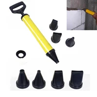 4 nozzles cement lime hand tool set caulking gun pointing brick grouting mortar sprayer applicator tool set