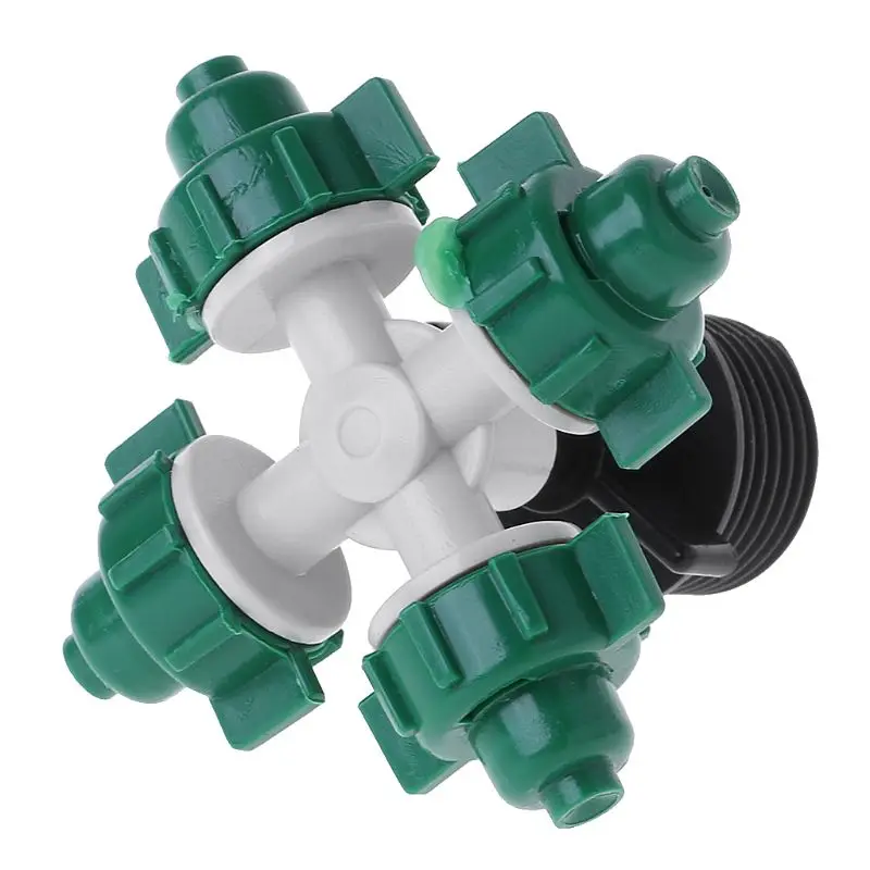 4 распылительных сопла распылитель воды для рассады наружный Разъем резьбы