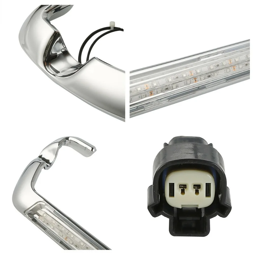 Мотоциклетная Накладка для объектива Светодиодный Боковой габаритный фонарь