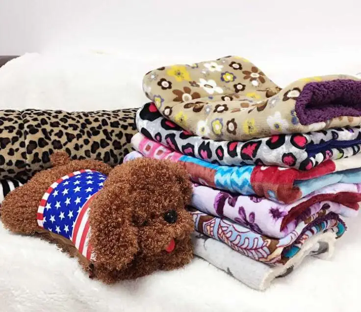 Коврик для домашних животных бархат ягненка коралловый флис утолщенный ягненок