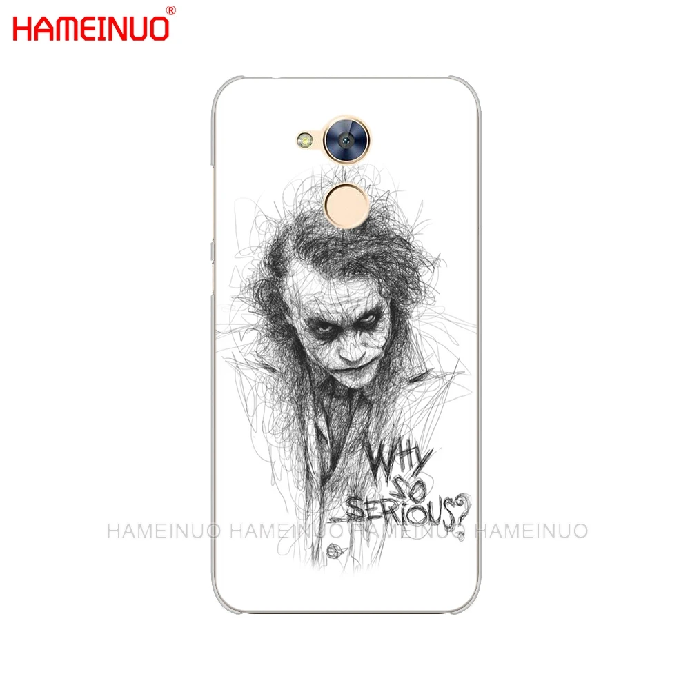HAMEINUO Темный рыцарь Джокер крышка чехол для телефона для huawei Honor 10 V10 4A 5A 6A 7A 6C 6X7X8 9 LITE - Цвет: 80880