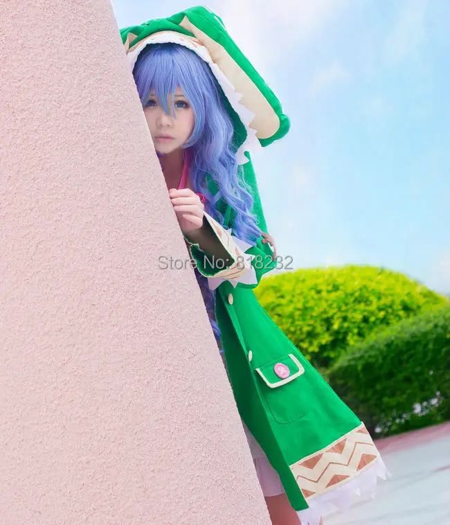 Дата живой Yoshino Хэллоуин наряд эльфа униформа Аниме косплей костюмы|anime cosplay