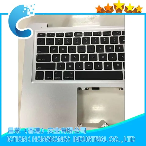 100% оригинал для Macbook Pro 13 &quotA1278 US Topcase с клавиатурой США + подсветкой 2011 2012