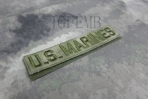 Строгая лента для нагрудной кладки США Военная Тактическая нашивка с вышивкой Q152