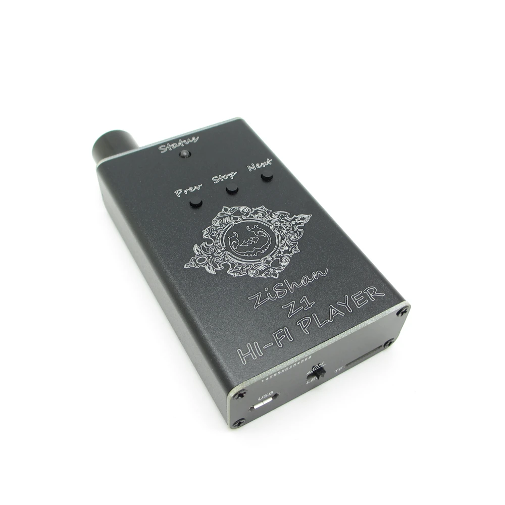 Портативный mp3 плеер Zishan Z1 Hi Fi DSD без потерь жар USB звуковая карта макс. Поддержка 256