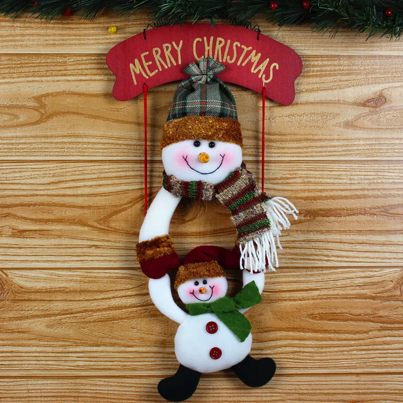 

Santa Claus cloth pendant Christmas decorations accessories Christmas cloth doll Santa Claus is hanged